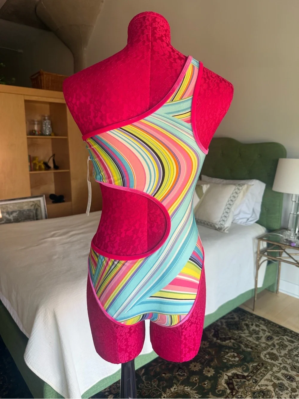 NWT Frankie’s Bikinis One-Piece Cut-out Swimsuit